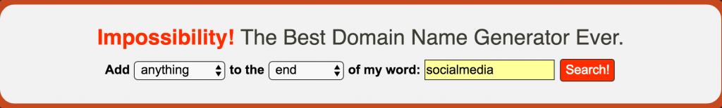 finding a domain